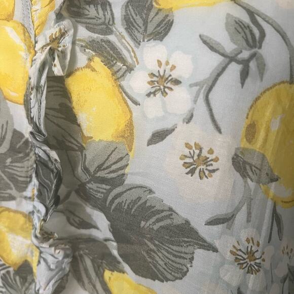 NWT Ann Taylor Factory Woman’s Lemon Sleeveless Ruffled Pullover Top- Size S - Picture 8 of 12